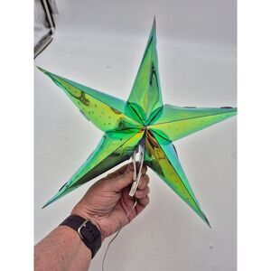 Fierce Home Indoor/Outdoor Holiday Star Decoration - Single Piece - NIB‎